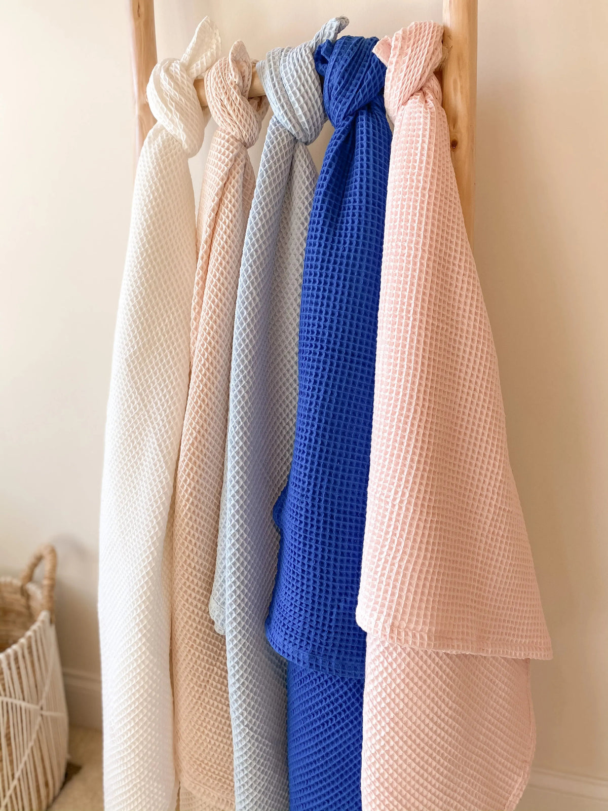 100% Cotton Waffle Baby & Toddler Blanket