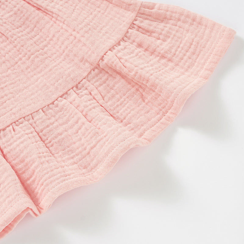 Organic Cotton Muslin Baby Dress — product image 5