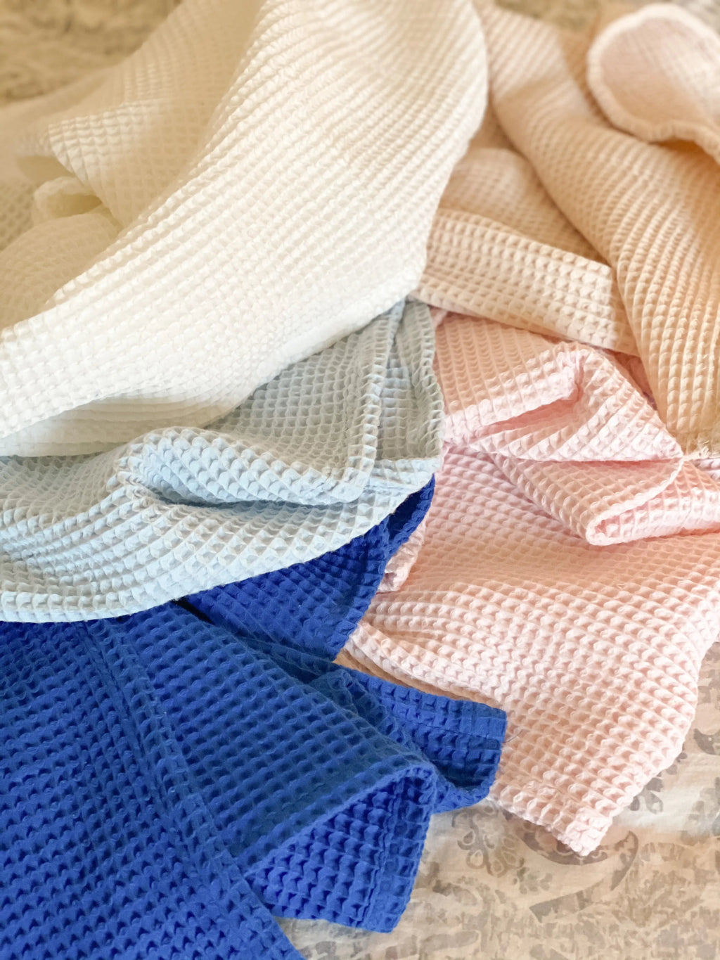 100% Cotton Waffle Baby & Toddler Blanket