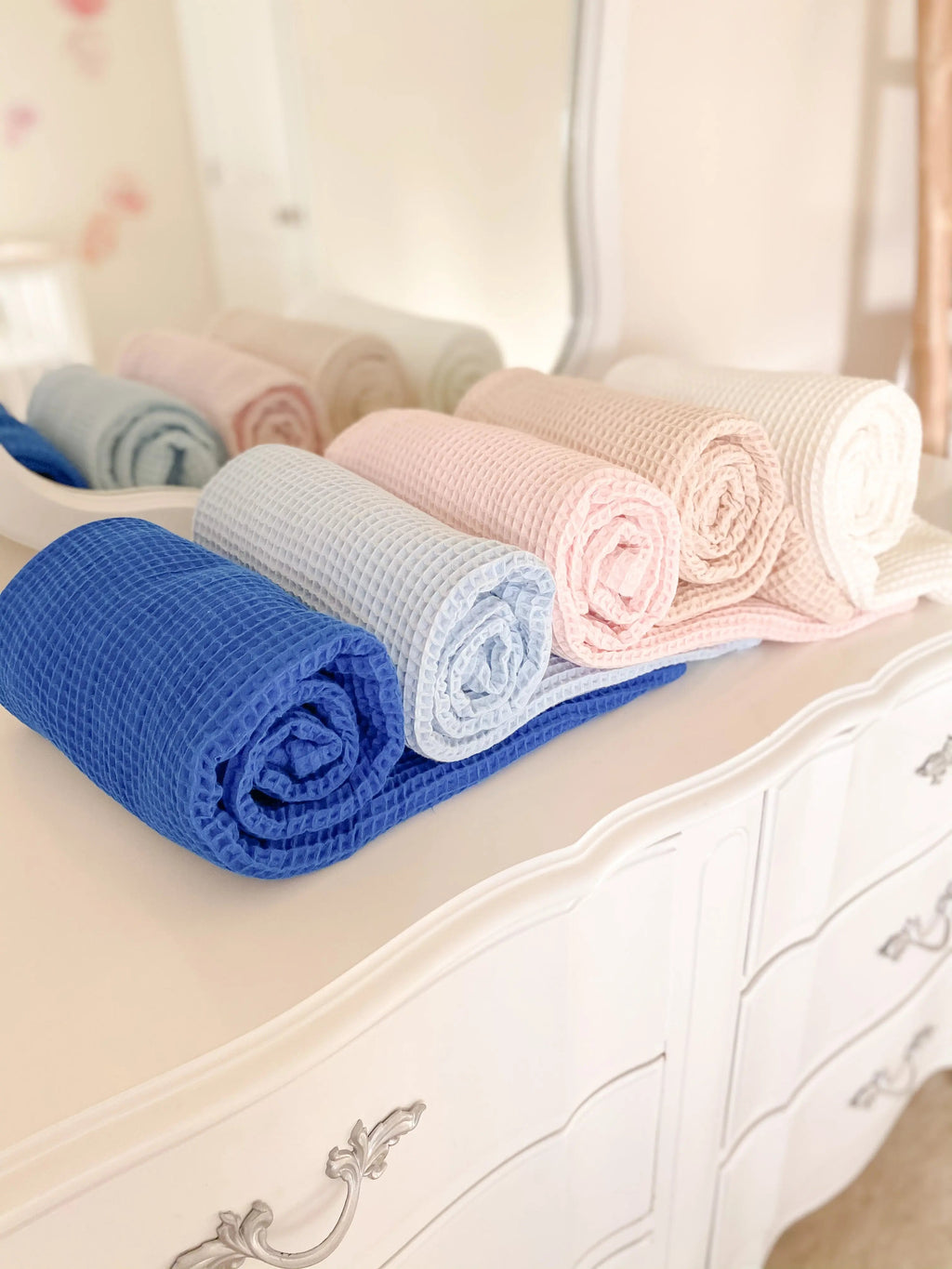 100% Cotton Waffle Baby & Toddler Blanket