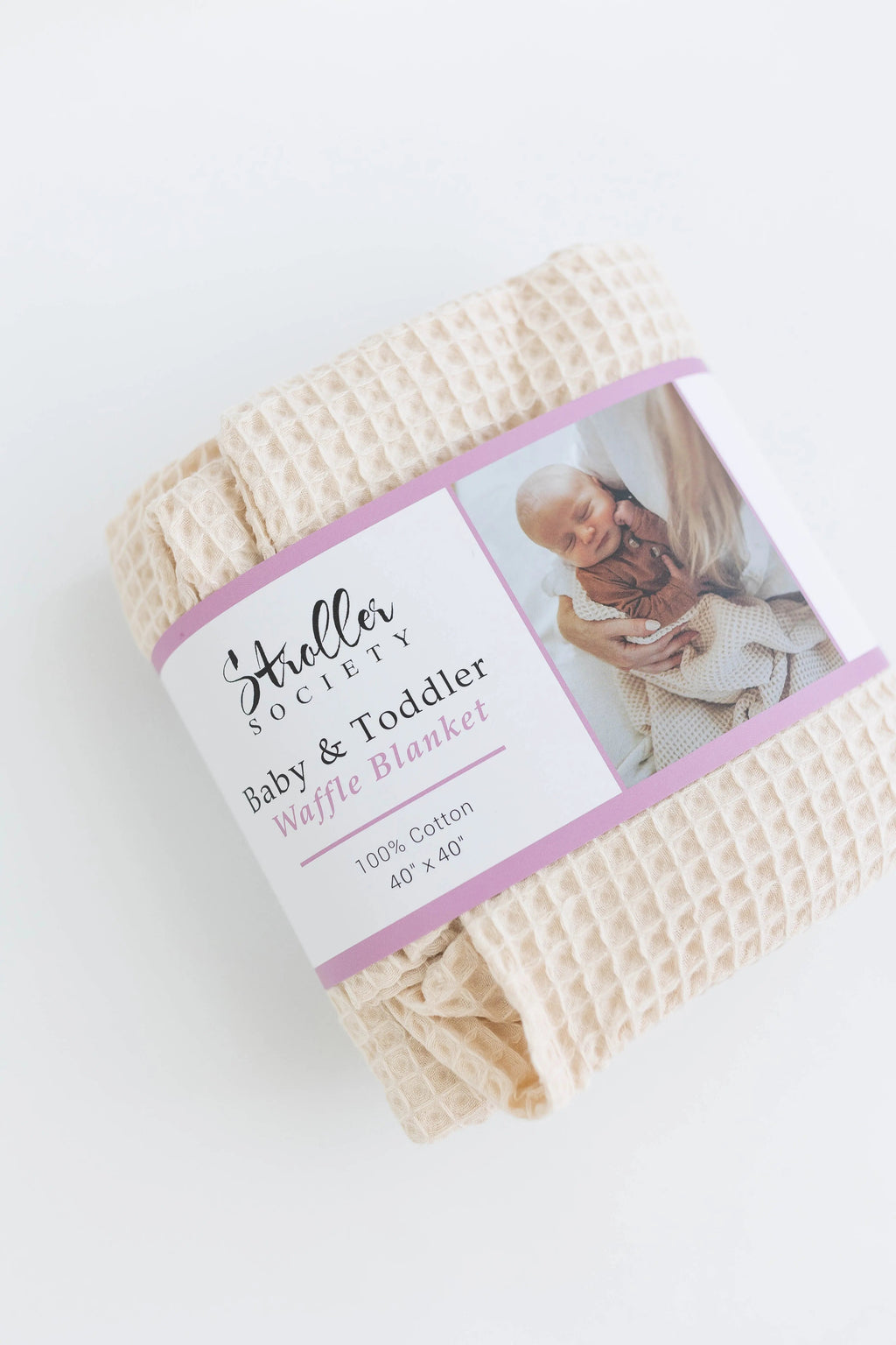 100% Cotton Waffle Baby & Toddler Blanket