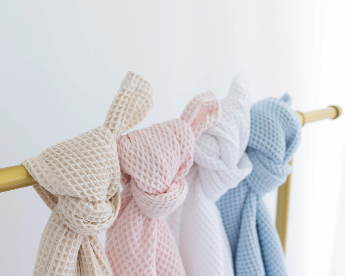 100% Cotton Waffle Baby & Toddler Blanket