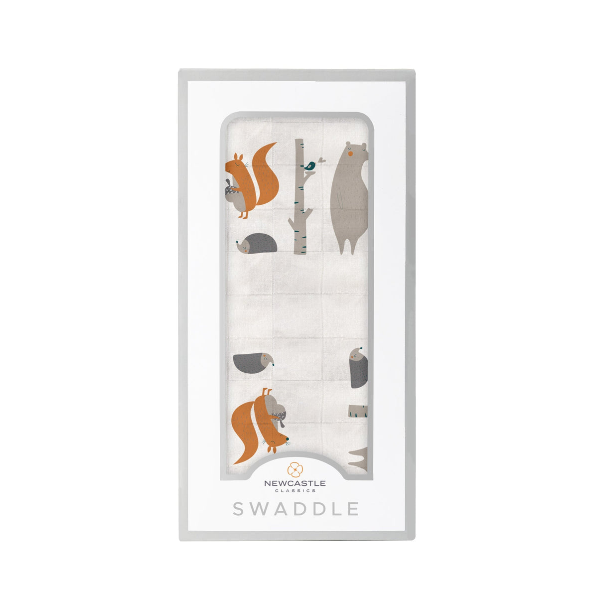 Forest Friends Cotton Muslin Swaddle — product image 1