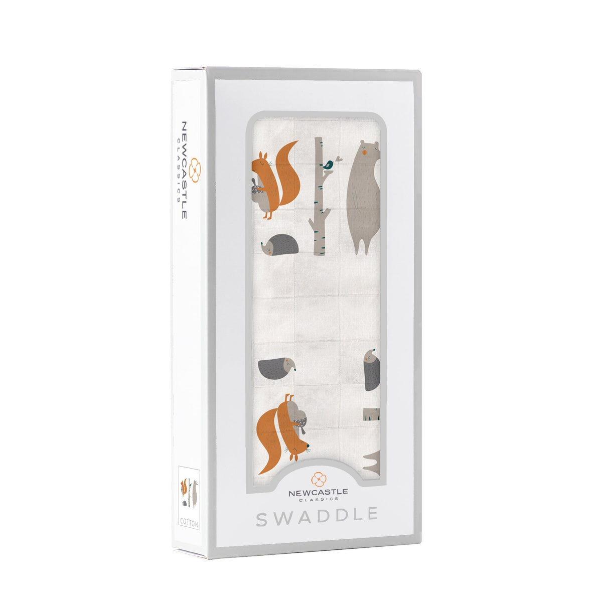Forest Friends Cotton Muslin Swaddle — product image 3