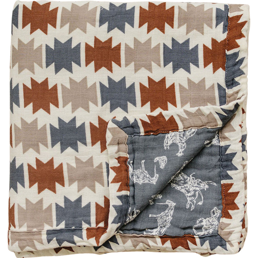 Western Aztec + Wild West Muslin Quilt — product image 1