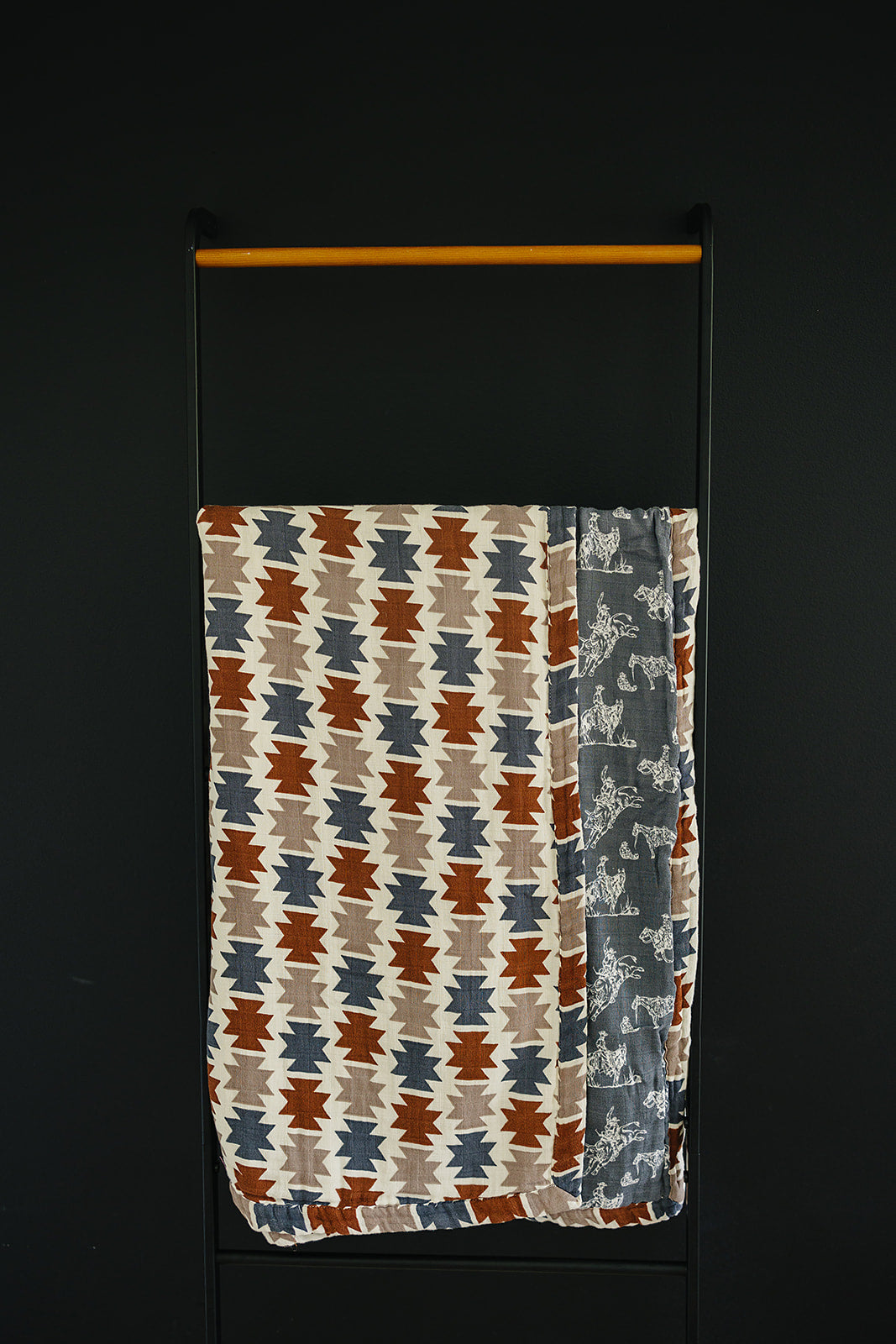 Western Aztec + Wild West Muslin Quilt — product image 5