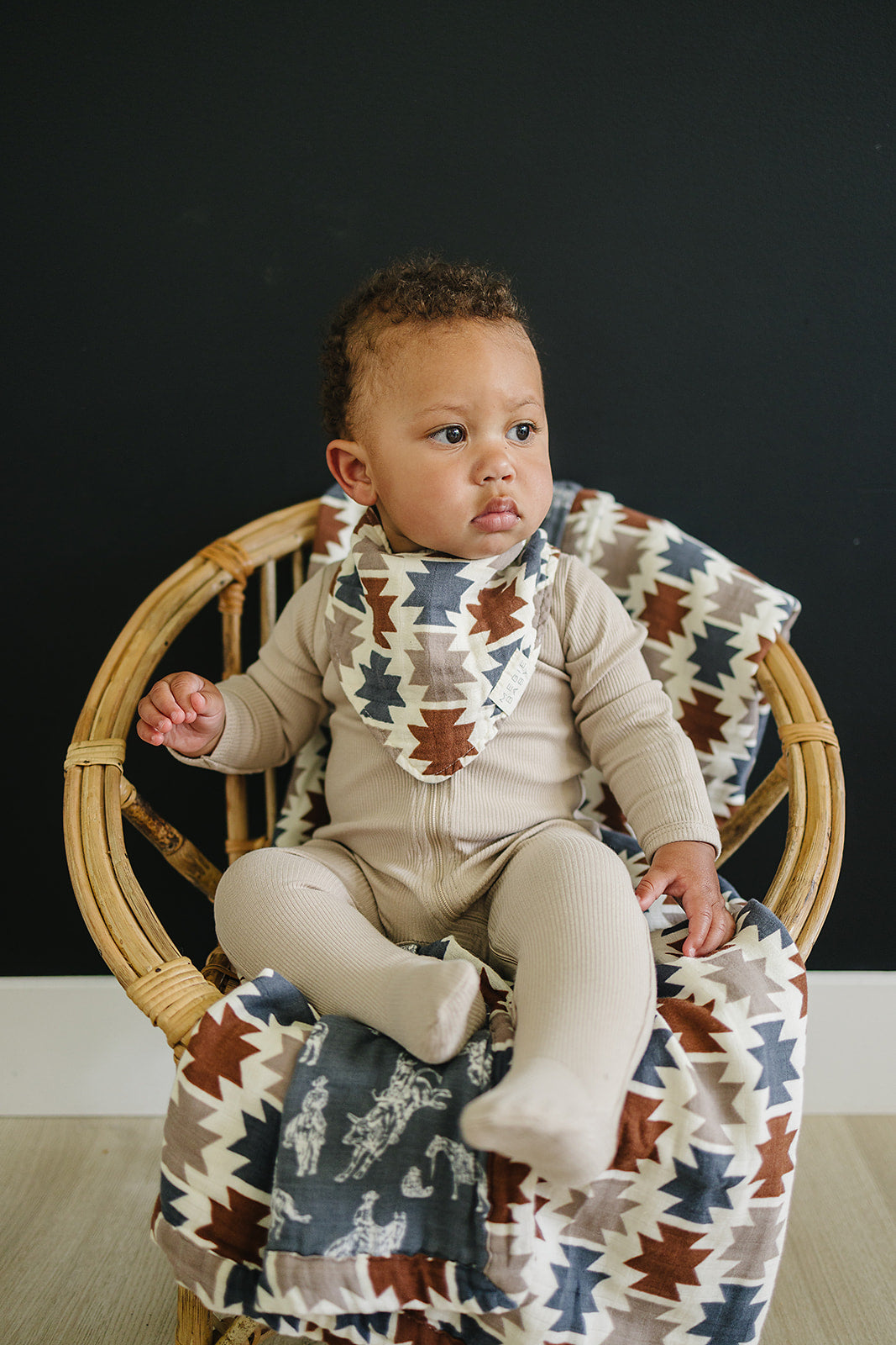 Western Aztec + Wild West Muslin Quilt — product image 2