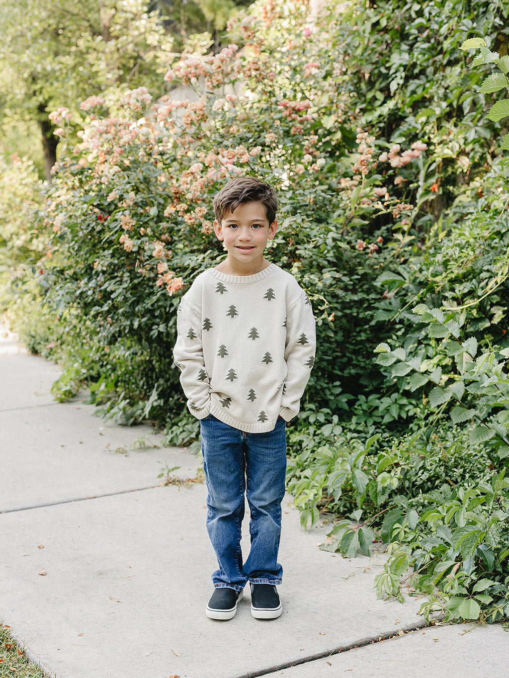 Pine Tree Knit Sweater — product image 2