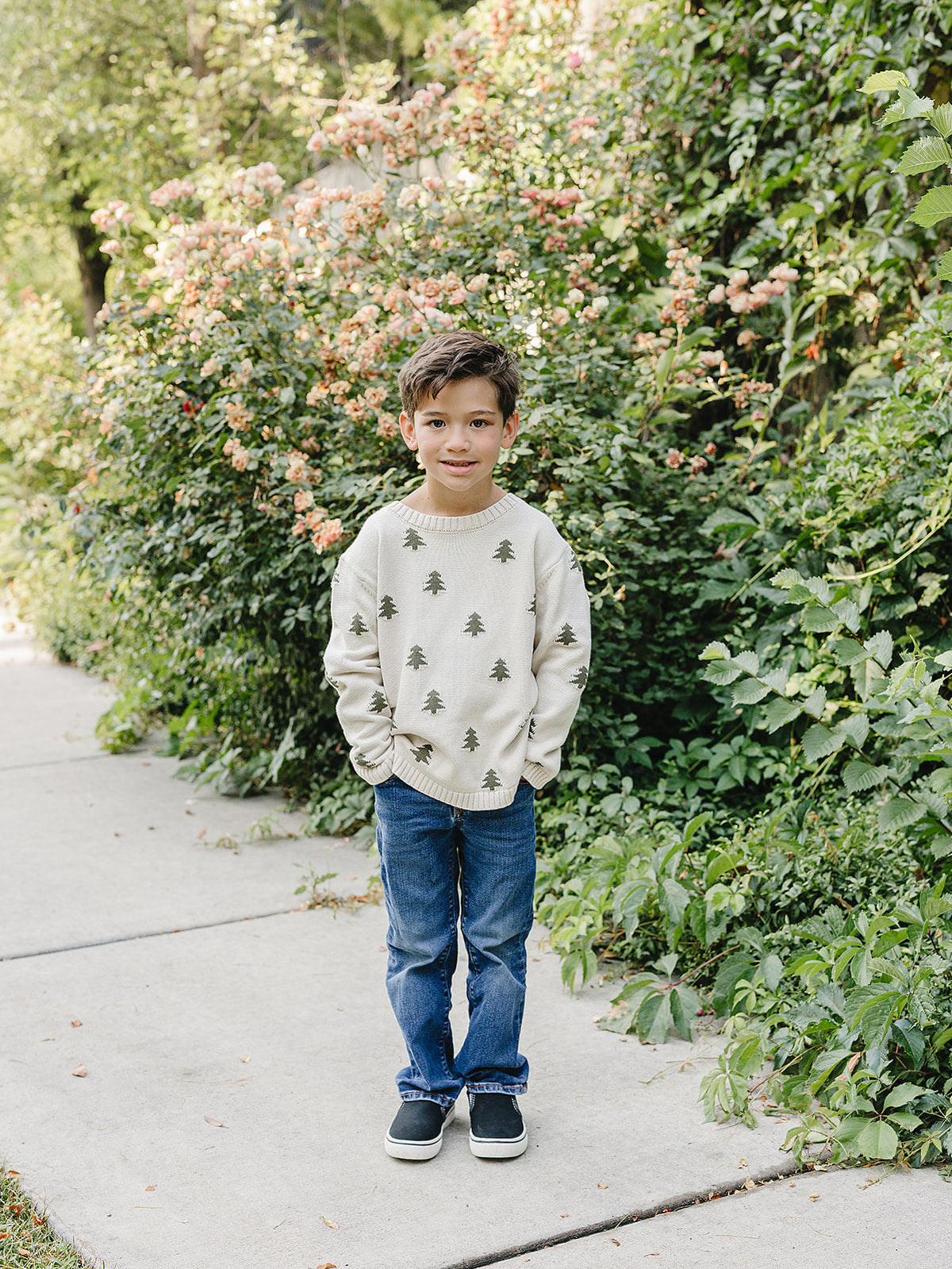 Pine Tree Knit Sweater — product image 2
