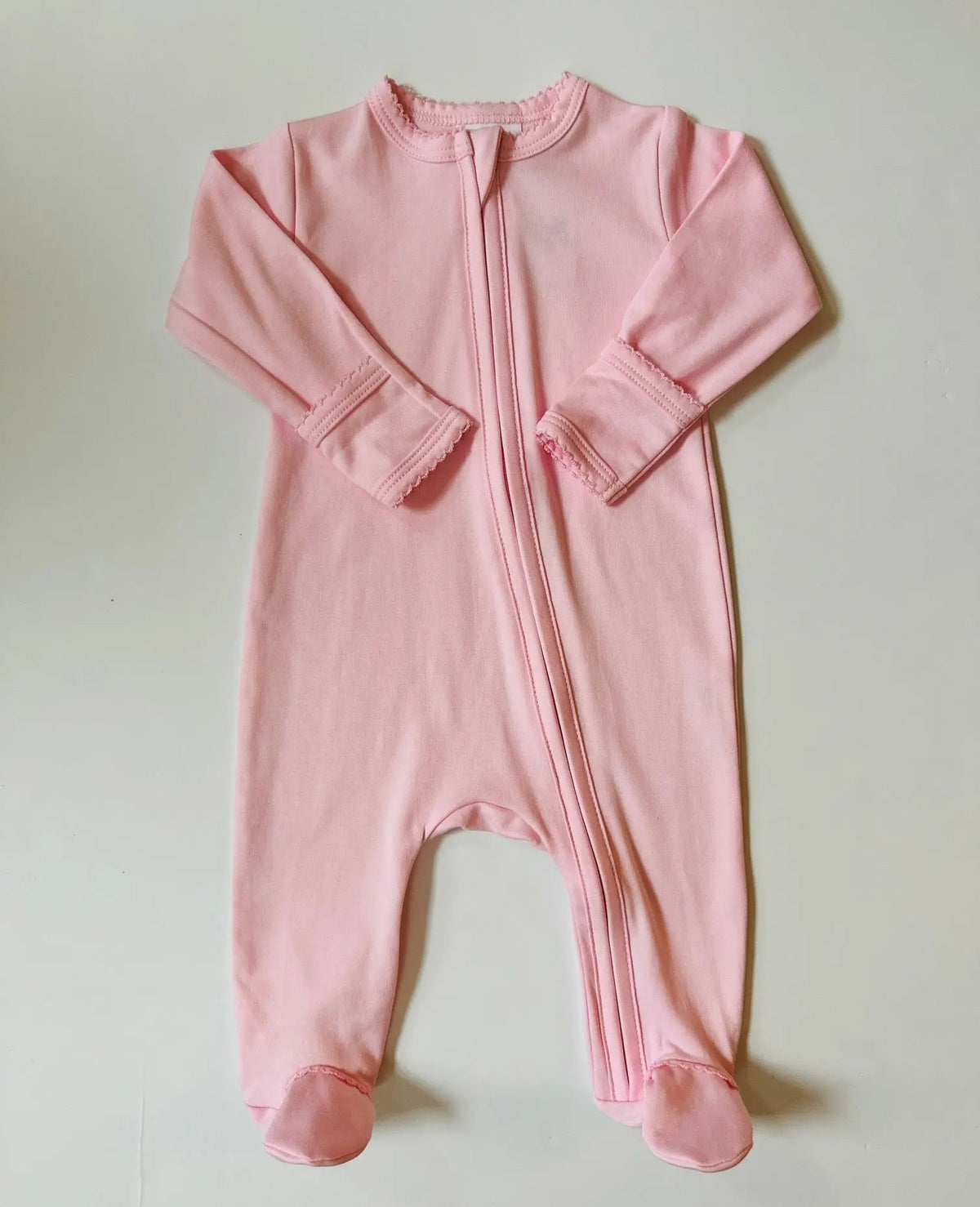 Pima Cotton Zipper Footie