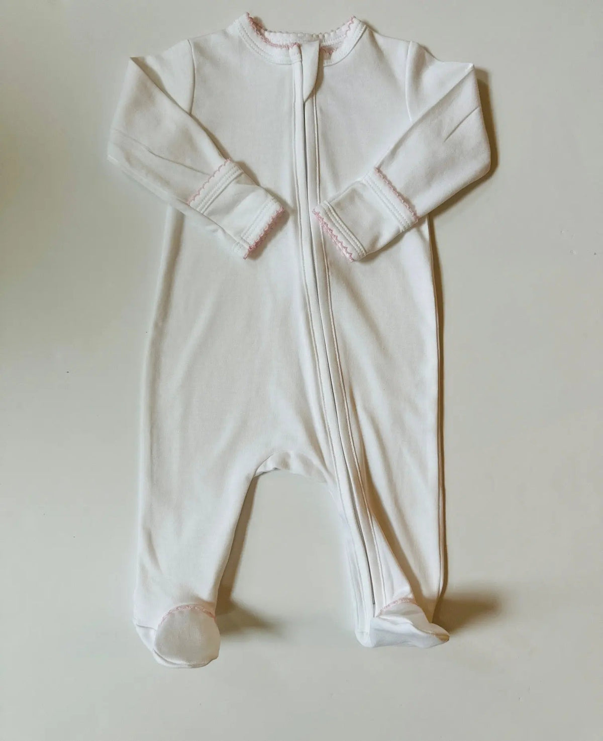 Pima Cotton Zipper Footie