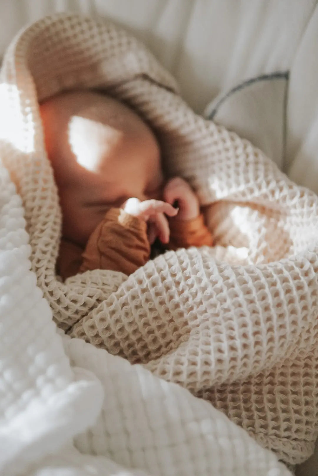 100% Cotton Waffle Baby & Toddler Blanket