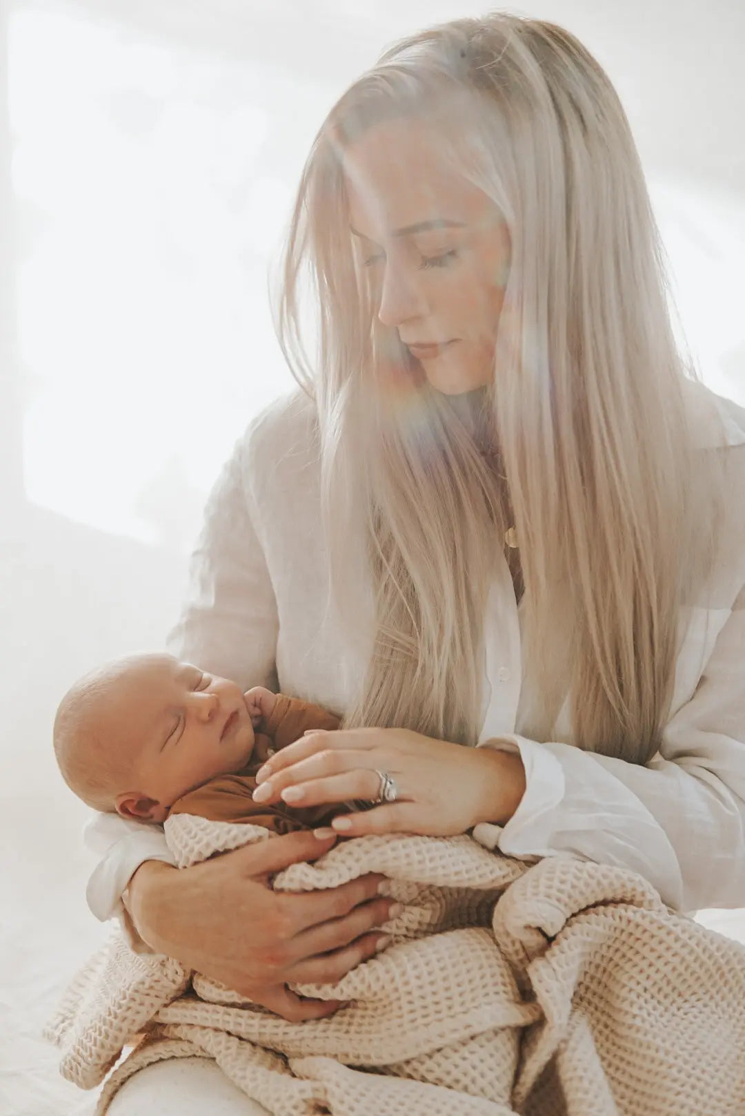 100% Cotton Waffle Baby & Toddler Blanket