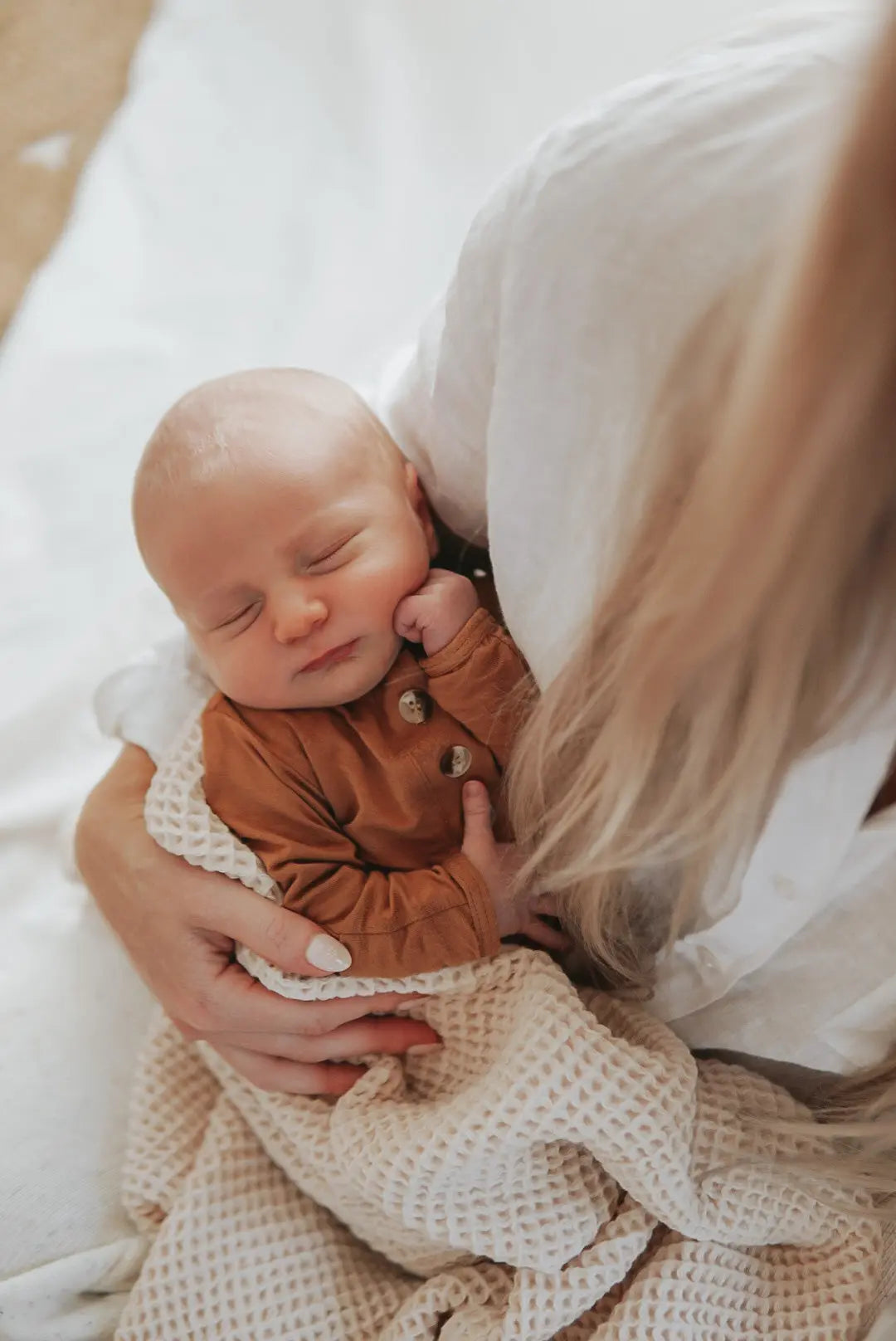 100% Cotton Waffle Baby & Toddler Blanket