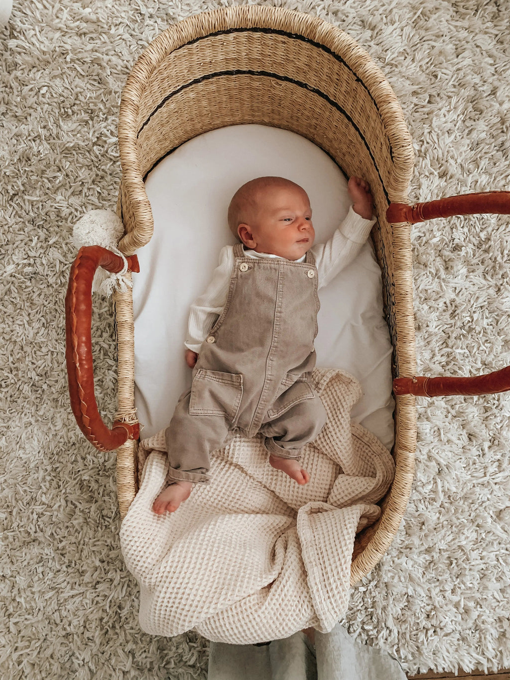 100% Cotton Waffle Baby & Toddler Blanket
